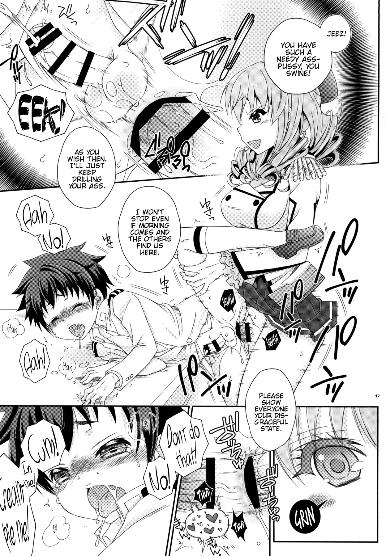 Hentai Manga Comic-Futanari Kashima-san And The Shota Admiral-Read-16